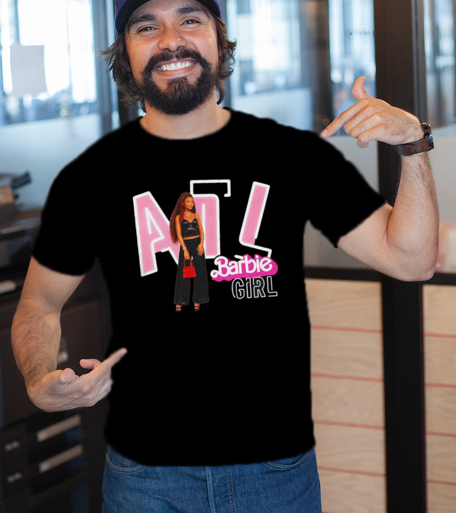 Barbie Girl ATL Angel Reese Atlanta Dream Basketball WNBA 2026 T-Shirt