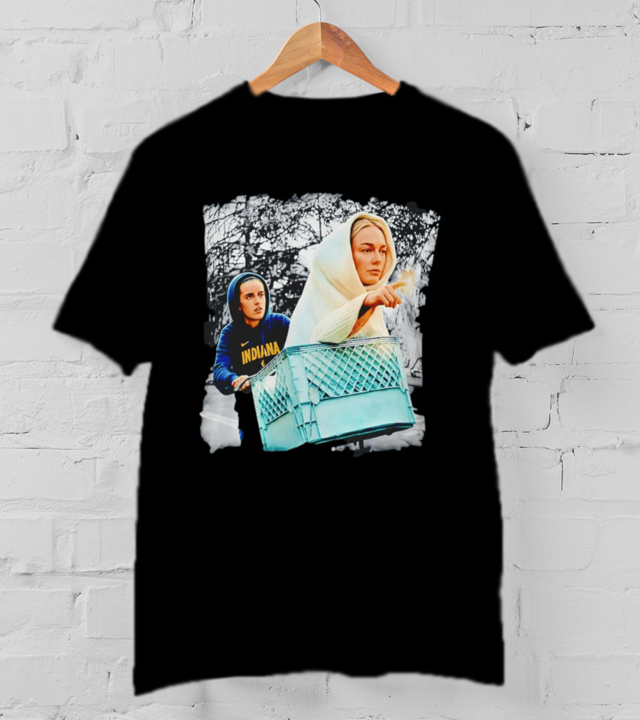 Caitlin Clark Sophie Cunningham ET Indiana Fever Basketball Iconic Movie Mashup 2026 T-Shirt