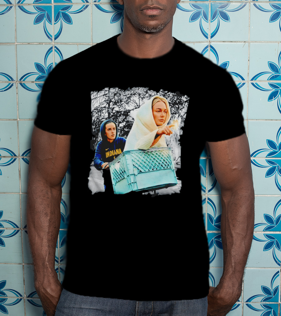 Caitlin Clark Sophie Cunningham ET Indiana Fever Basketball Iconic Movie Mashup 2026 T-Shirt