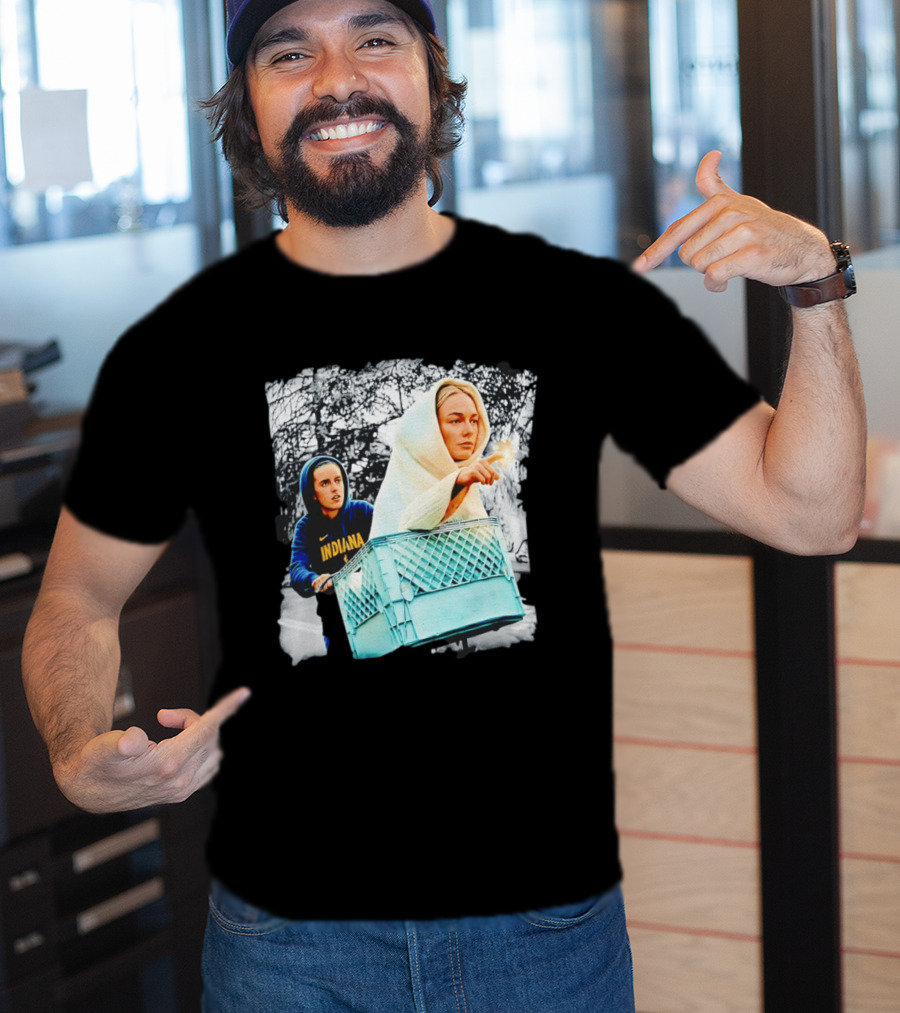 Caitlin Clark Sophie Cunningham ET Indiana Fever Basketball Iconic Movie Mashup 2026 T-Shirt