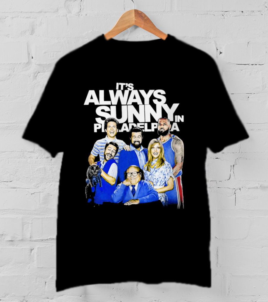 It's Always Sunny In Philadelphia Lebron James Kitten Mittens T-Shirt