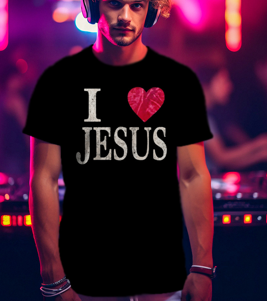 Jessie Bates III I Heart Jesus T-Shirt