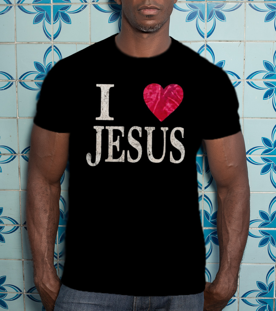 Jessie Bates III I Heart Jesus T-Shirt