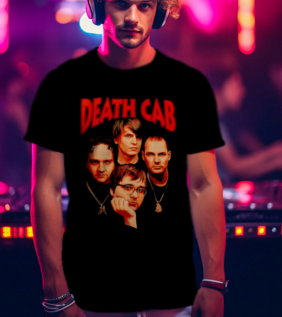 Death Cab For Cutie Band Members T-Shirt