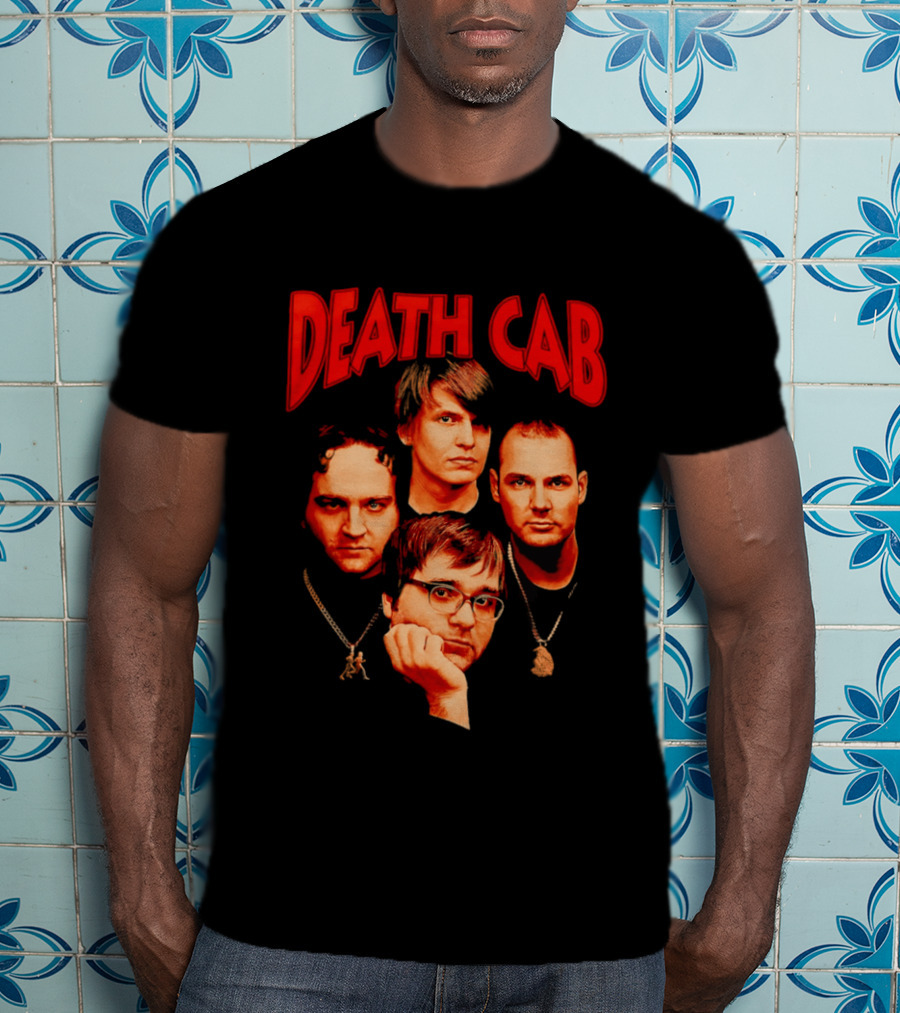 Death Cab For Cutie Band Members T-Shirt