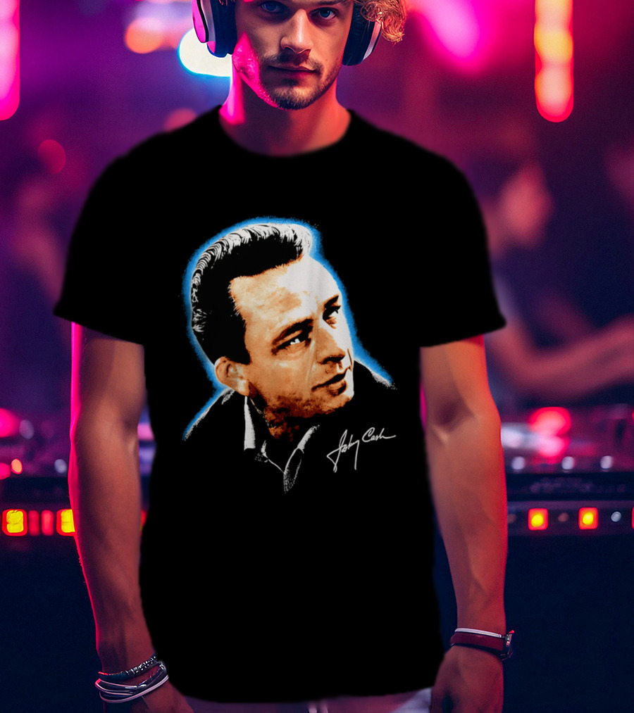 Johnny Cash Signature T-Shirt