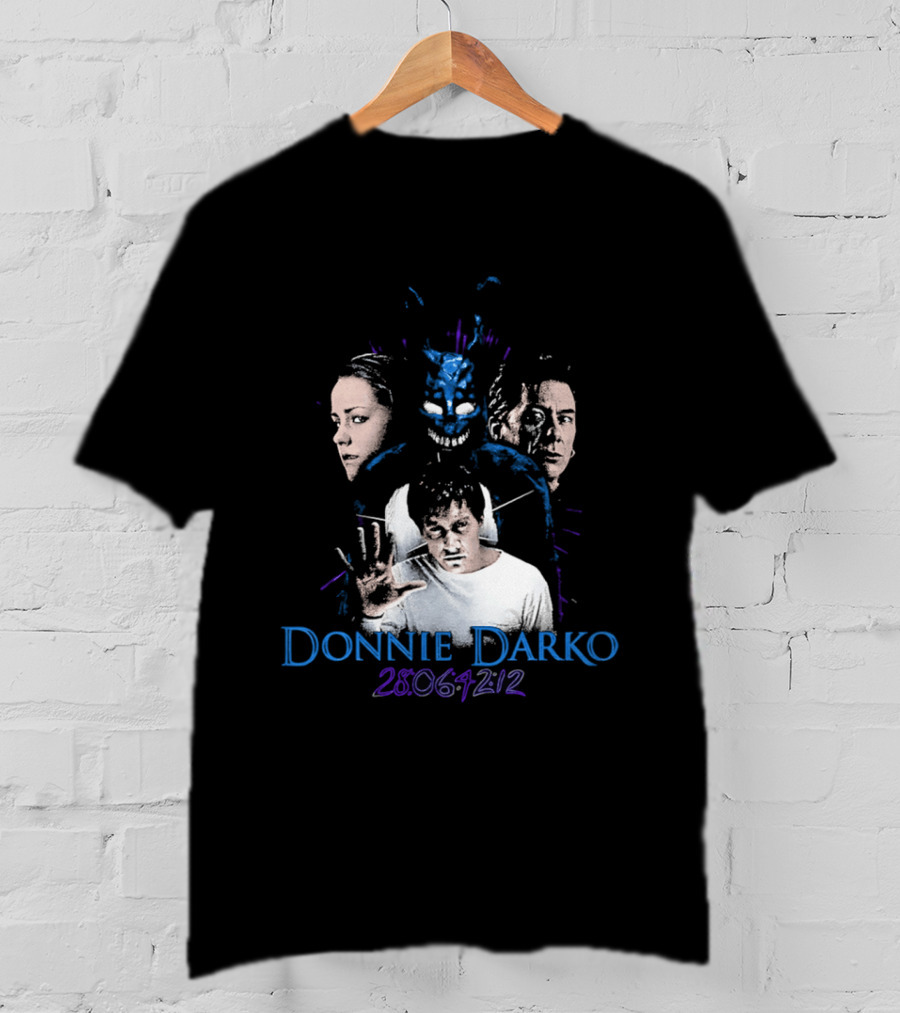 Donnie Darko 28 06 42 12 Characters And Mask T-Shirt