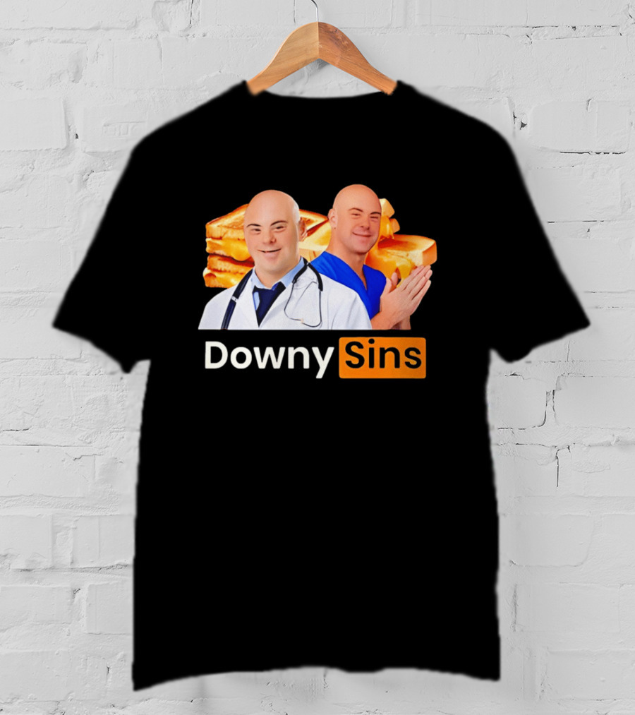 DownySins Meme Parody With Toast T-Shirt