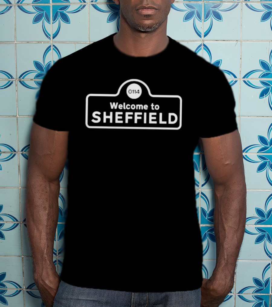 Richard Hawley Welcome To Sheffield 0114 T-Shirt