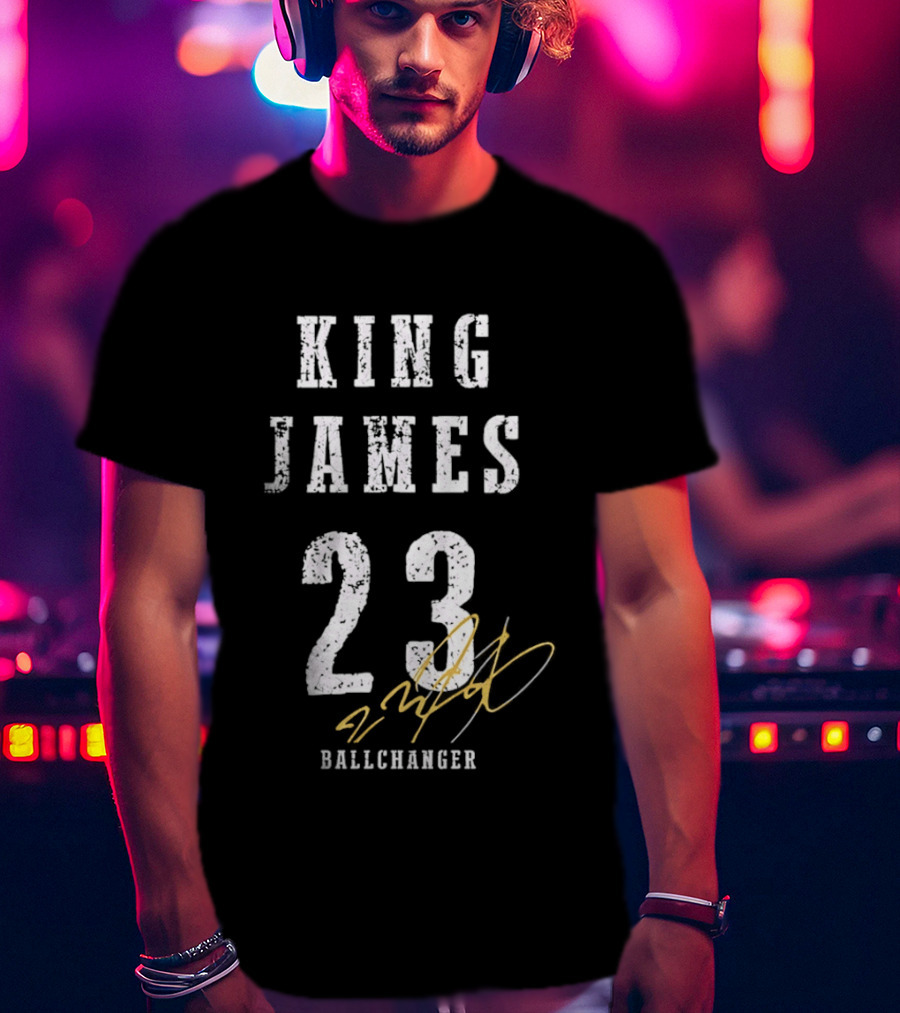 King James 23 Ballchanger Signature T-Shirt