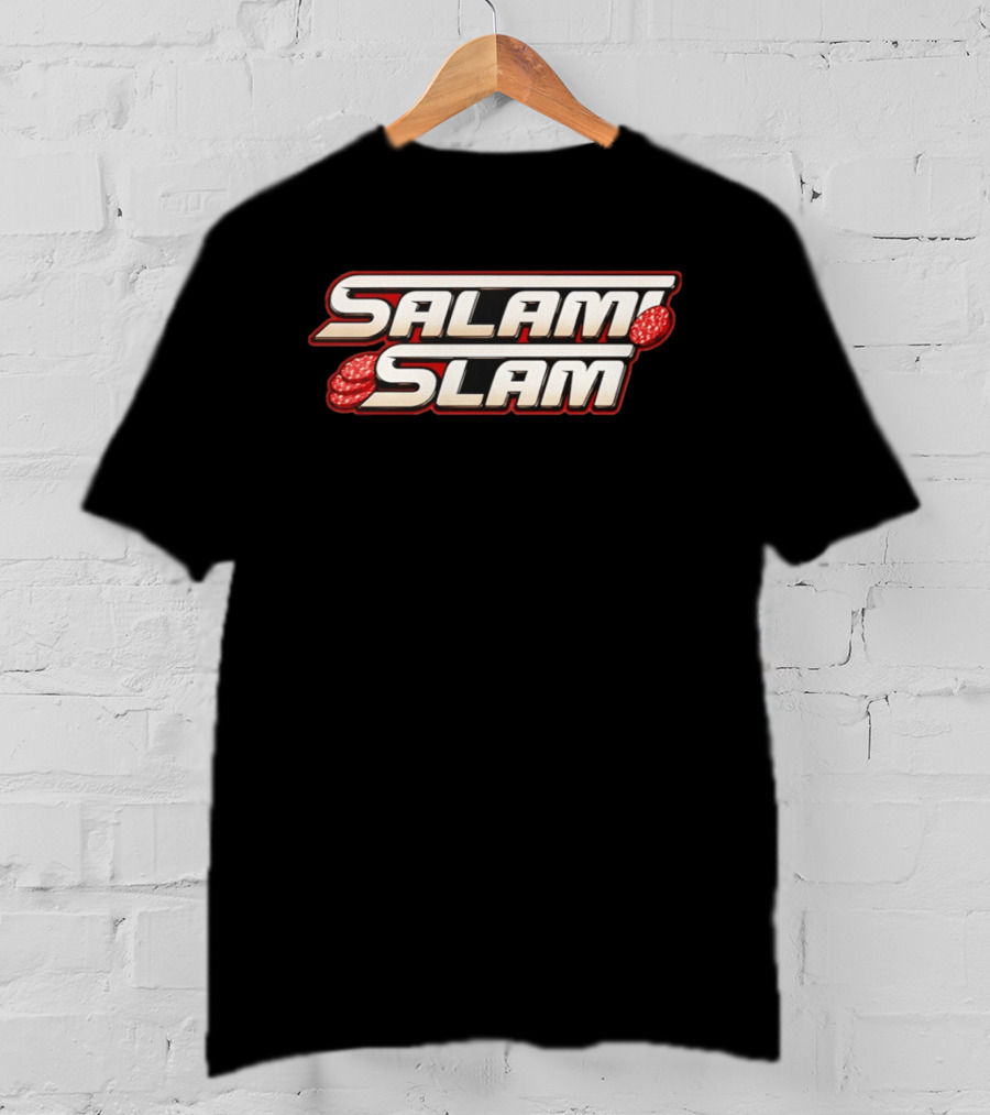 Salami Slam SummerSlam WWE Bold Iconic Wrestling T-Shirt