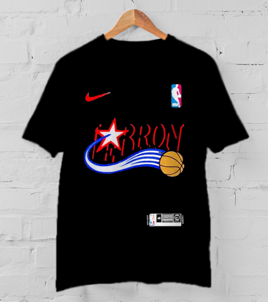 Nike NBA LeBron Star Basketball Graphic Philadelphia 76ers T-Shirt