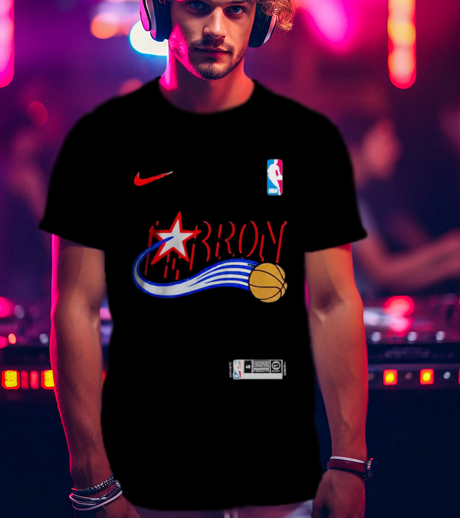 Nike NBA LeBron Star Basketball Graphic Philadelphia 76ers T-Shirt