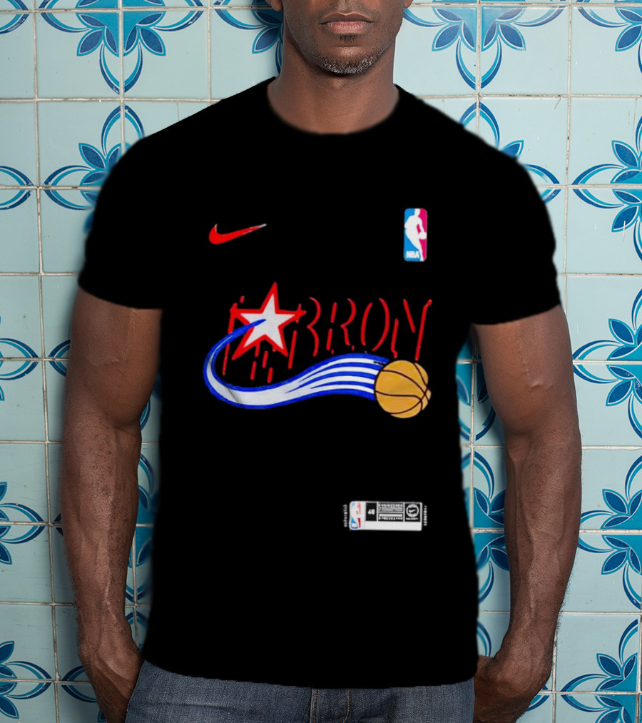 Nike NBA LeBron Star Basketball Graphic Philadelphia 76ers T-Shirt