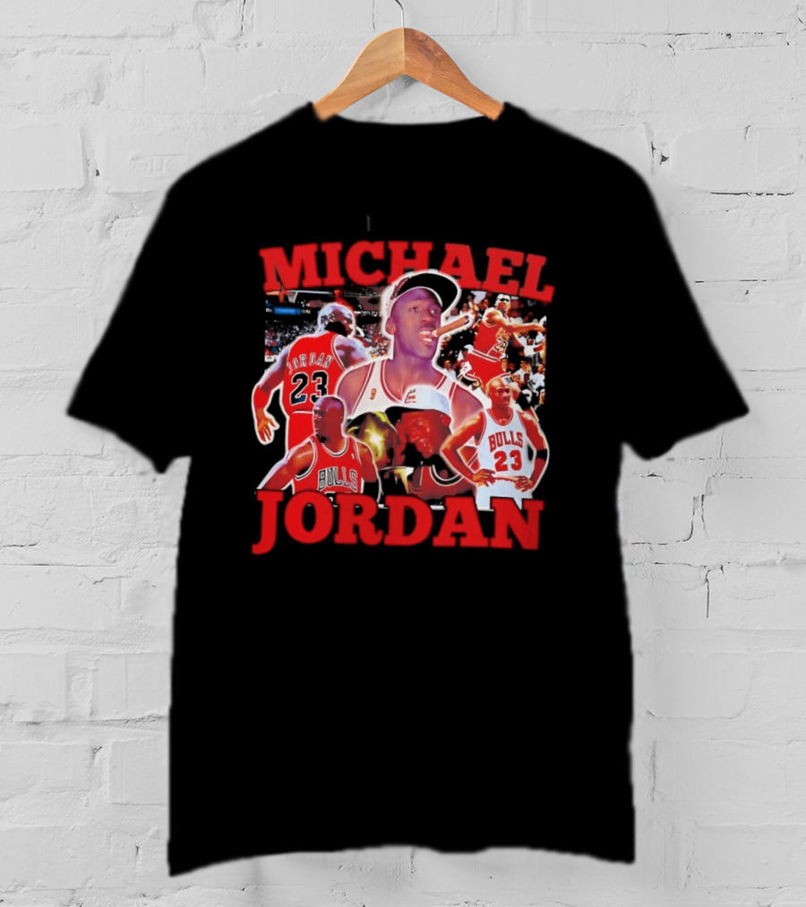 Michael Jordan 23 Bulls 90s T-Shirt