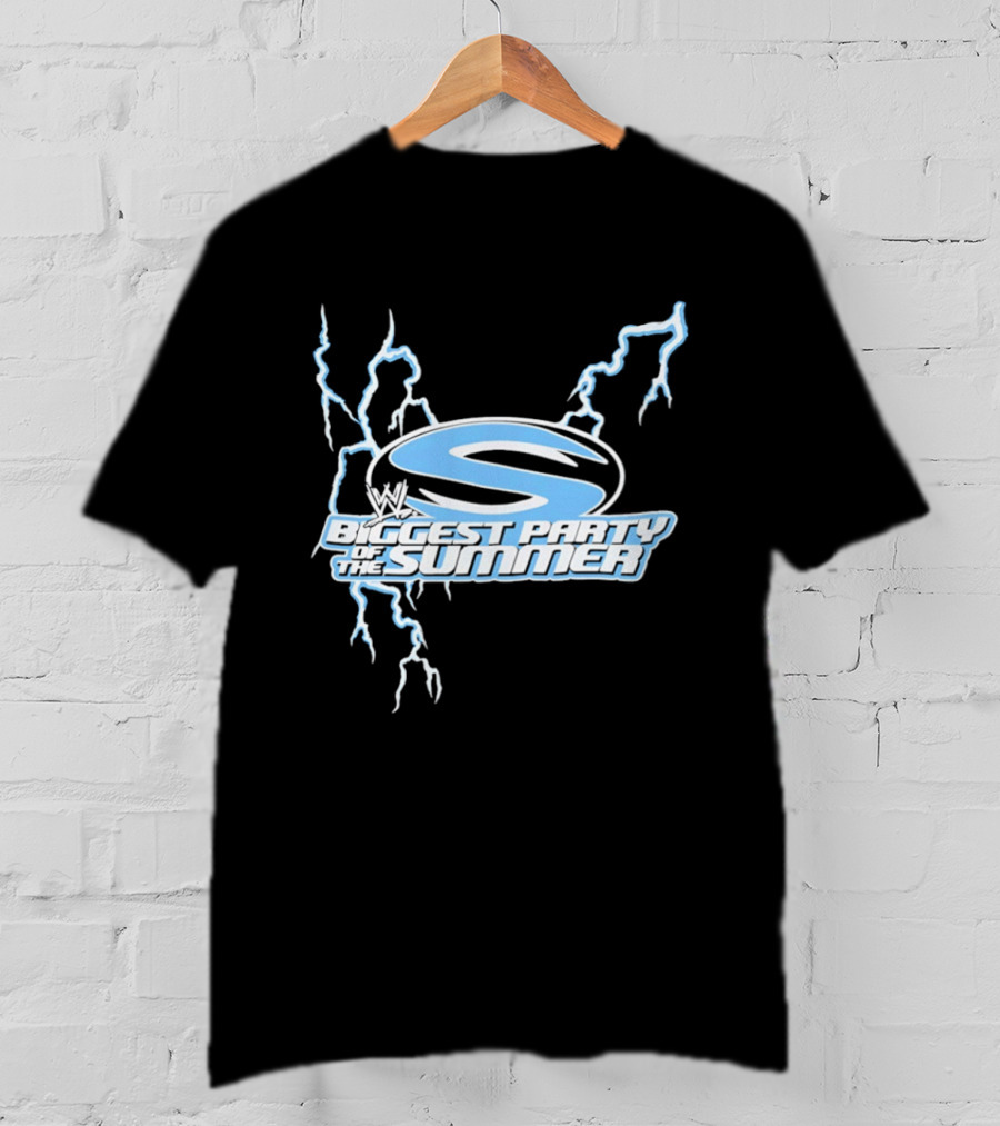 SummerSlam WWE Biggest Party Of The Summer 2026 Lightning Edition T-Shirt