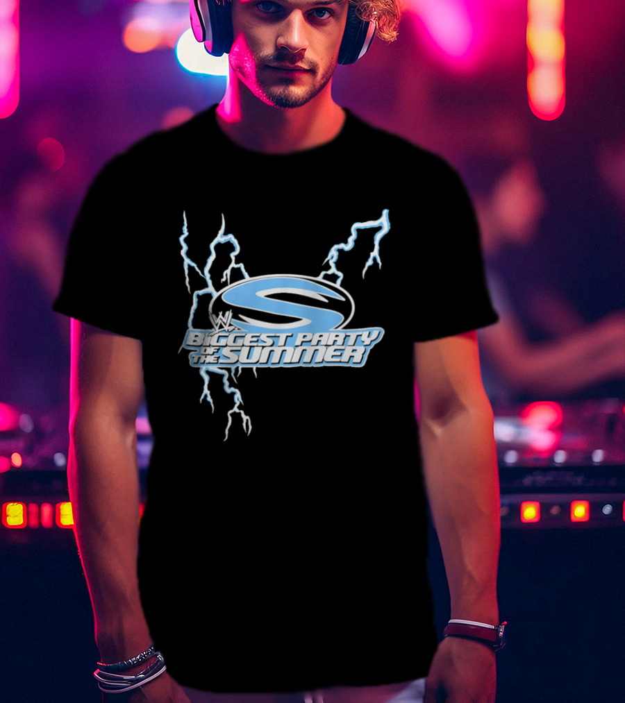 SummerSlam WWE Biggest Party Of The Summer 2026 Lightning Edition T-Shirt