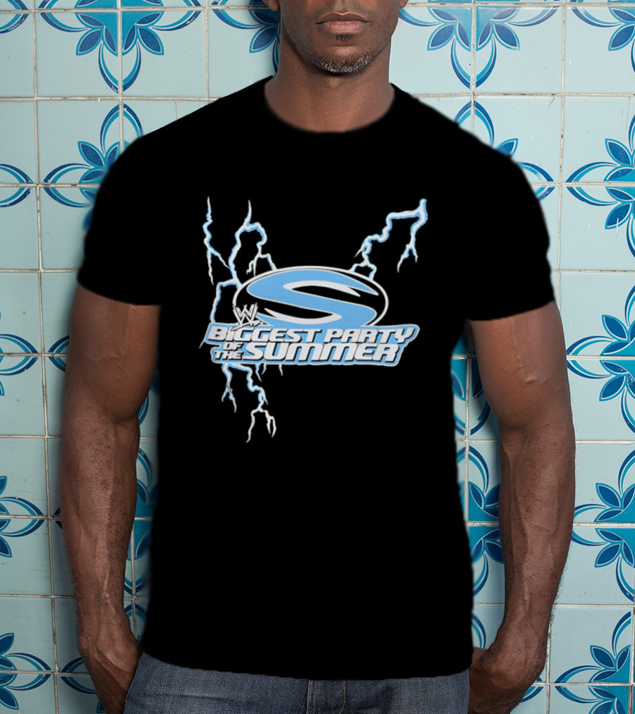 SummerSlam WWE Biggest Party Of The Summer 2026 Lightning Edition T-Shirt