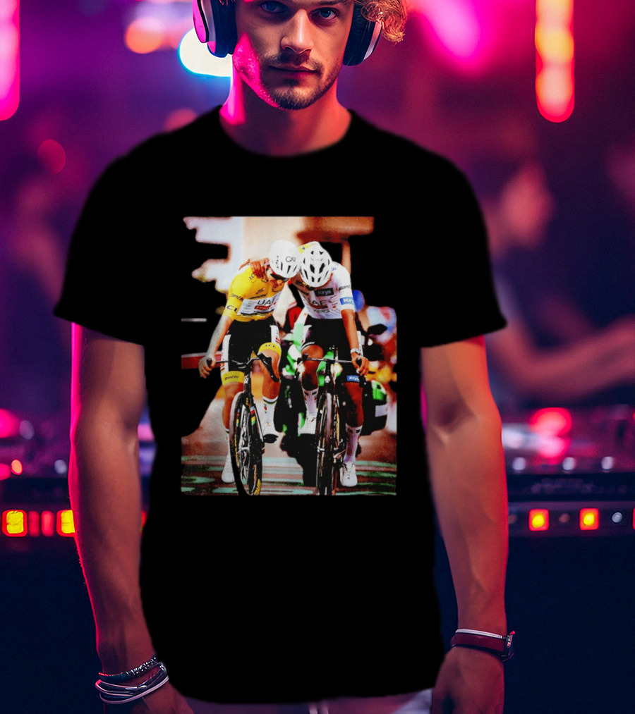 Tadej Pogačar Isaac Del Toro UAE Team Emirates Cycling 2026 T-Shirt