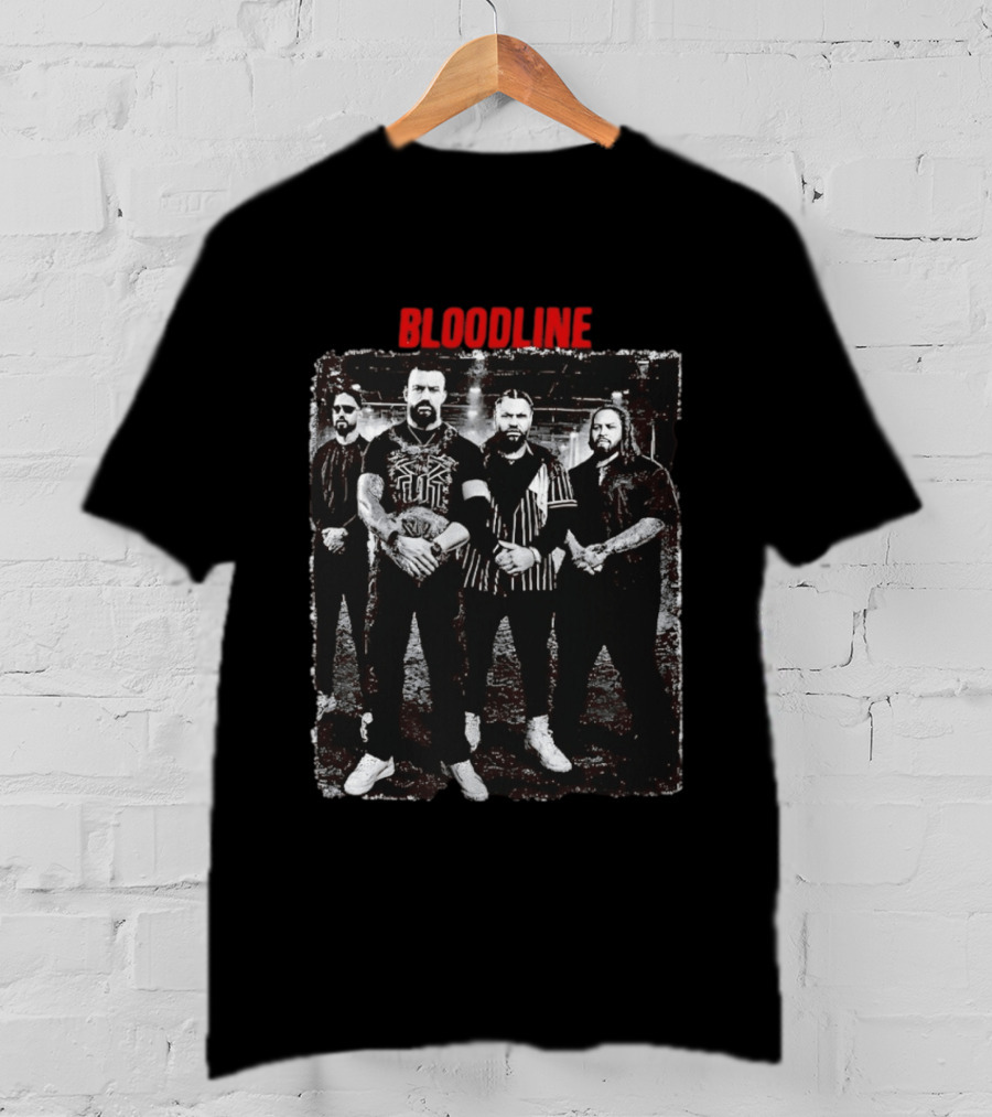 Bloodline WWE Wrestling Stable Featuring Roman Reigns T-Shirt