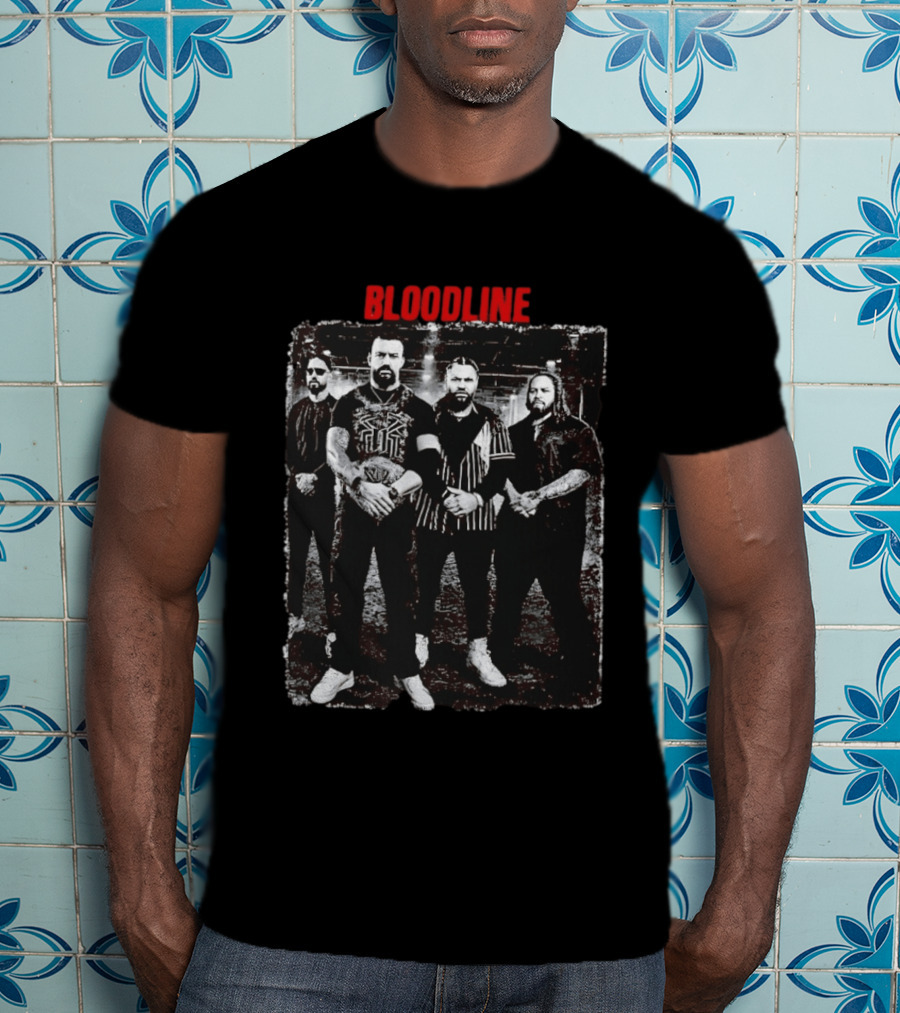Bloodline WWE Wrestling Stable Featuring Roman Reigns T-Shirt
