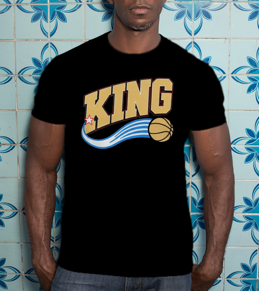 Philadelphia 76ers King Basketball Lebron James T-Shirt