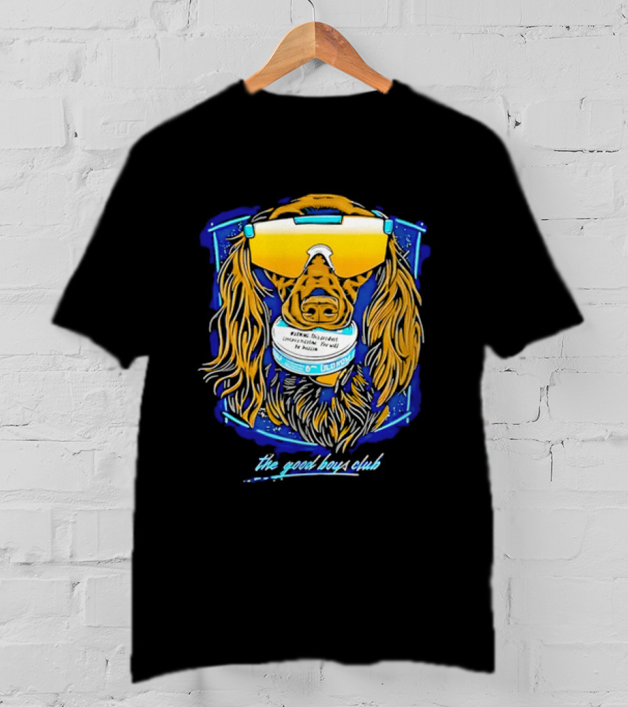 The Good Boys Club Dog Sunglasses Tin T-Shirt
