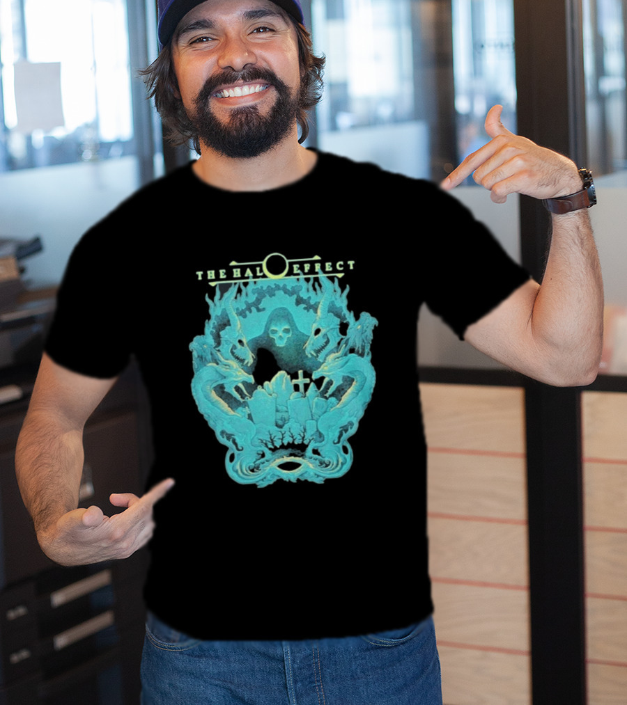 The Halo Effect Dragons Skull Fantasy T-Shirt