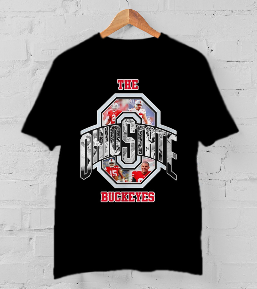 Ohio State Buckeyes Football Collage Ohio State T-Shirt
