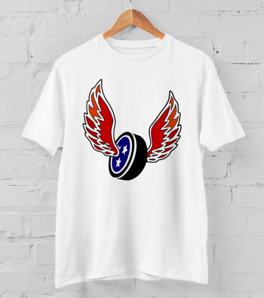 Joey Aguilar Knoxville Speed Three Star Winged Wheel T-Shirt