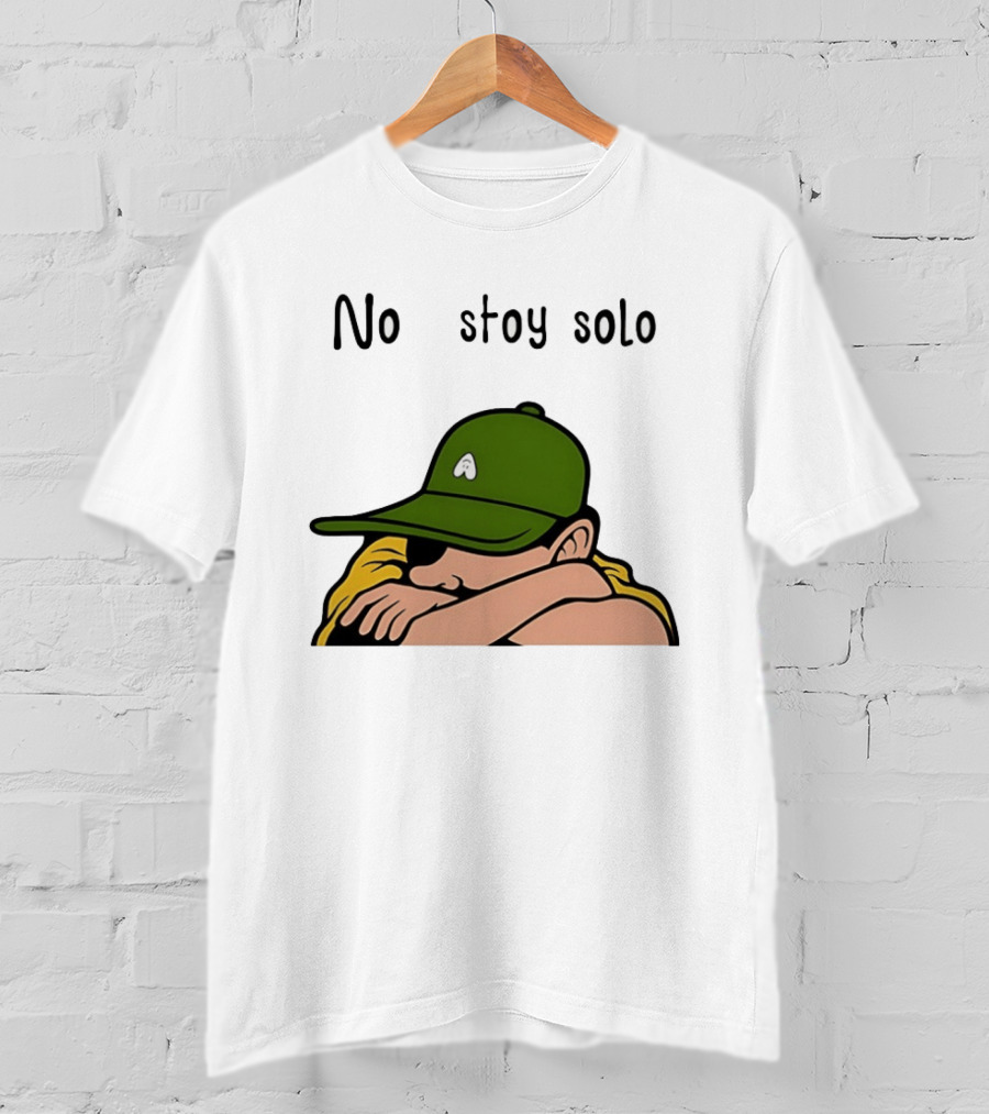 No Estoy Solo Anime Boy In Green Hat And Yellow T-Shirt