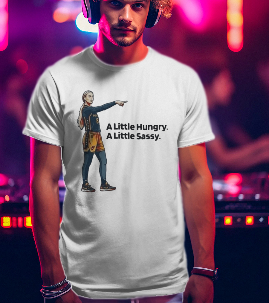 Sophie Cunningham A Little Hungry A Little Sassy Basketball T-Shirt