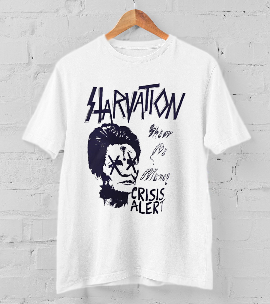 Starvation Sheer Mercy Crisis Alert T-Shirt
