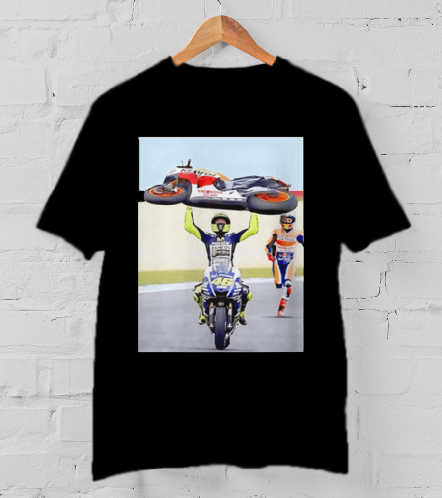 Valentino Rossi Honda MotoGP 46 Victory Celebration 2026 T-Shirt