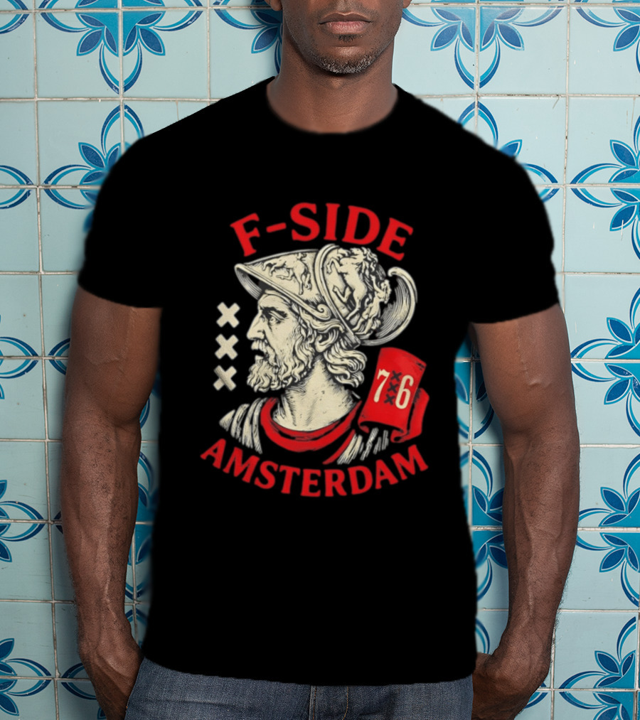 F Side Amsterdam Warrior Helmet 76 T-Shirt