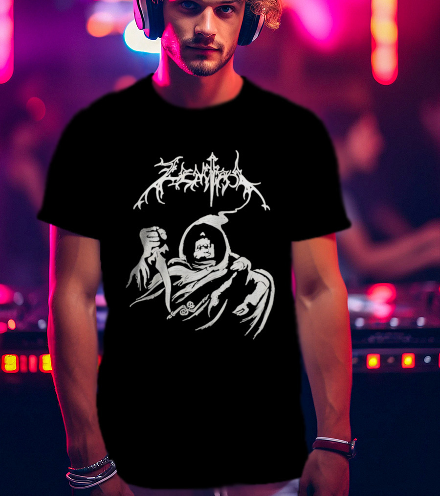 Zentihia Grim Reaper With Dagger T-Shirt