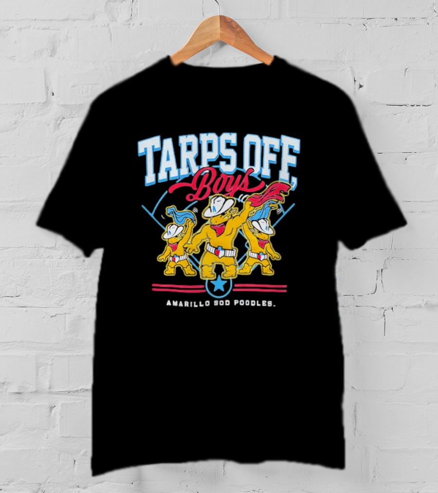 Tarps Off Boys Amarillo Sod Poodles Sports T-Shirt