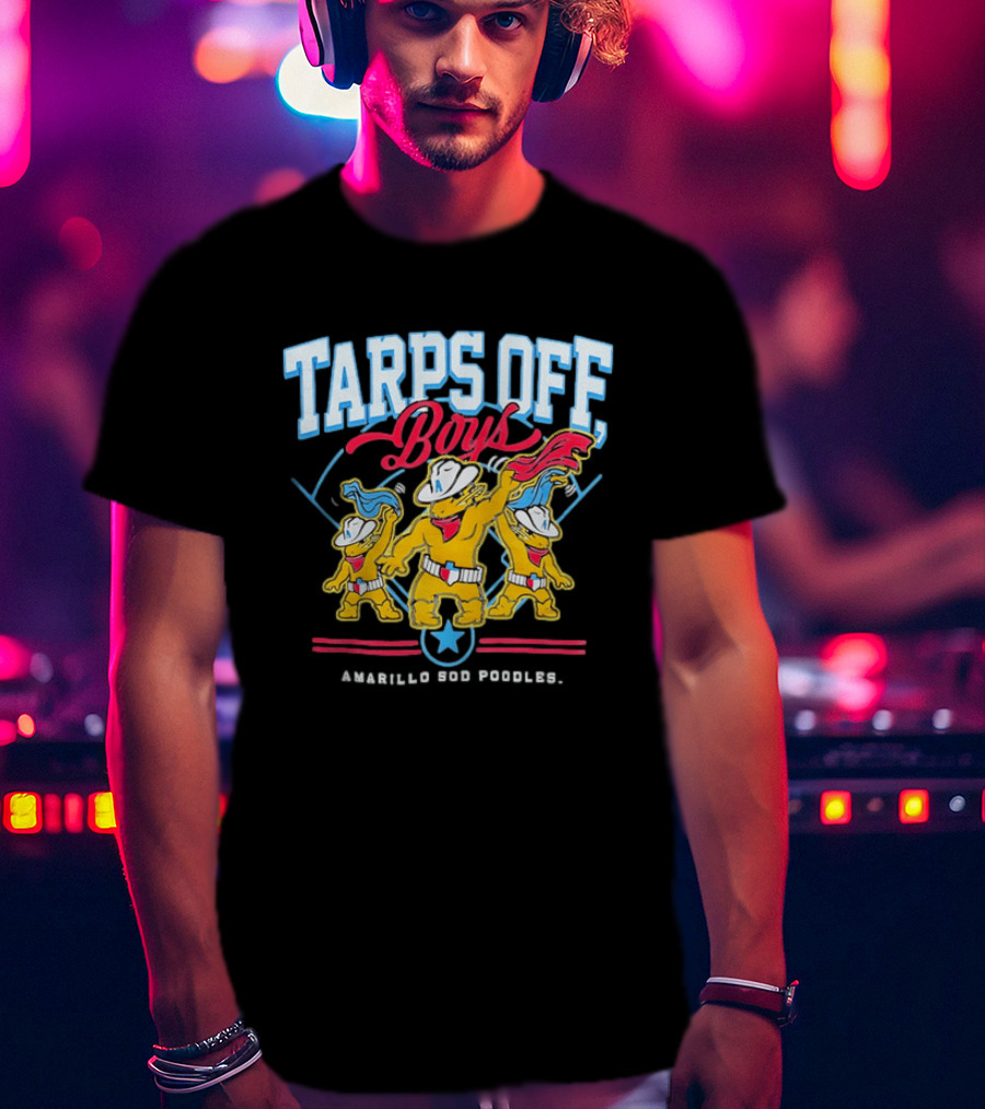 Tarps Off Boys Amarillo Sod Poodles Sports T-Shirt