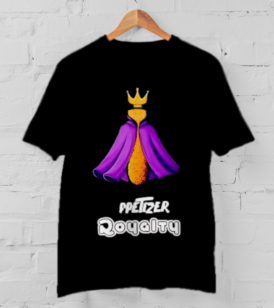Crowned Nugget Appetizer Royalty Kingscape T-Shirt