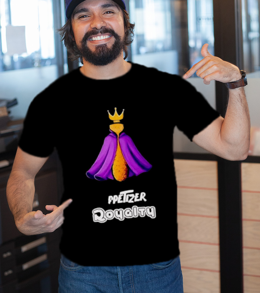 Crowned Nugget Appetizer Royalty Kingscape T-Shirt