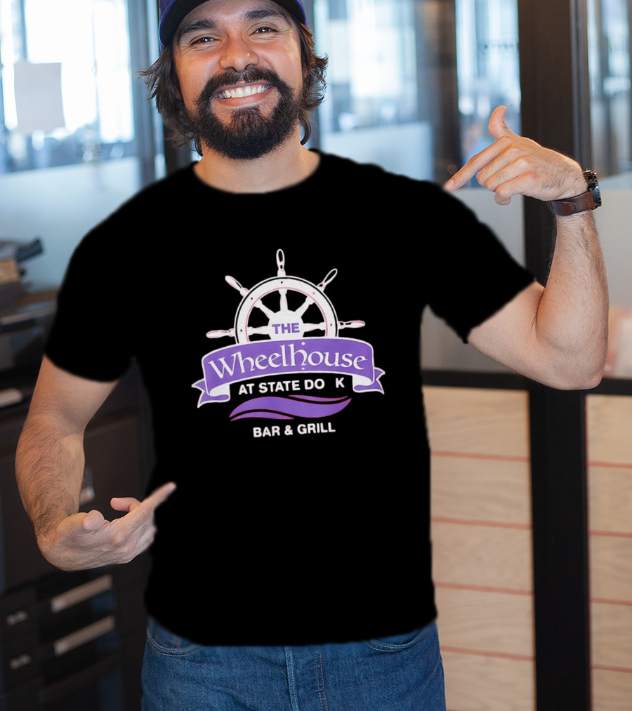 The Wheelhouse At State Dock Bar And Grill Braylon Breeze T-Shirt