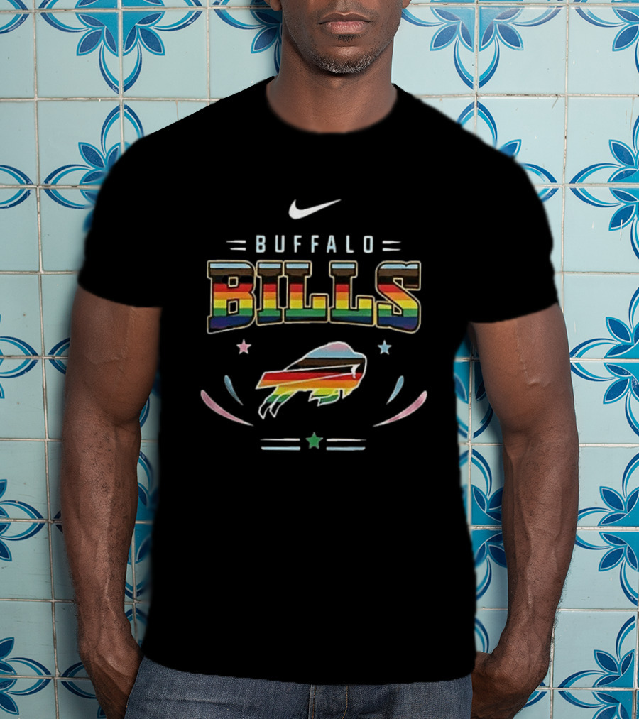 Accept Understand Love Buffalo Bills 2026 LGBT Pride Nike T-Shirt