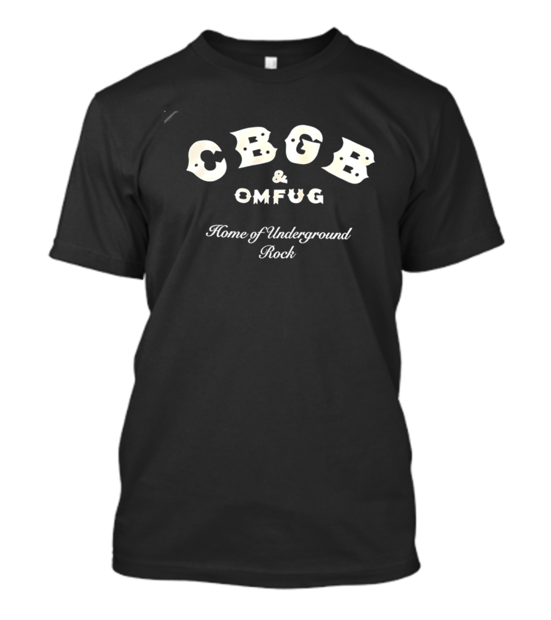 CBGB & OMFUG Home Of Underground Rock Iconic Music Venue Nostalgia T-Shirt