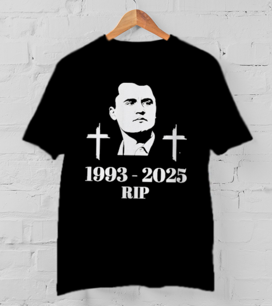 Charlie Kirk Rip 1993 2025 Memorial T-Shirt