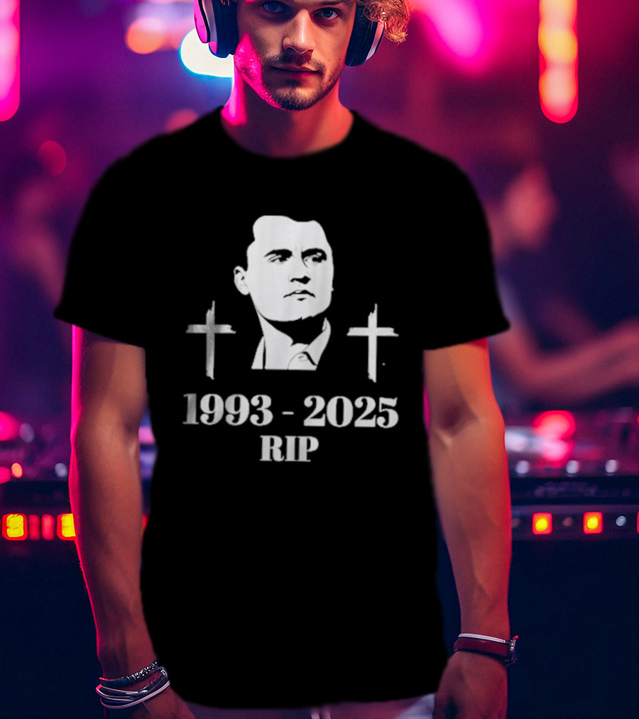 Charlie Kirk Rip 1993 2025 Memorial T-Shirt