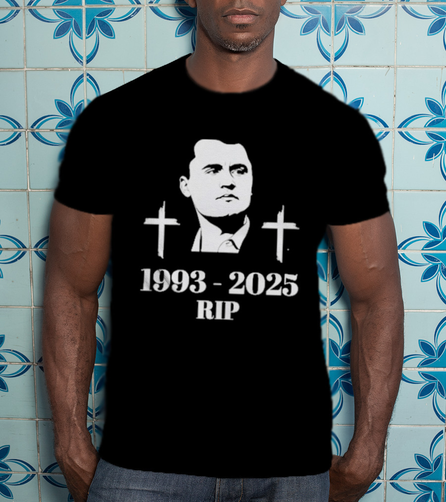 Charlie Kirk Rip 1993 2025 Memorial T-Shirt