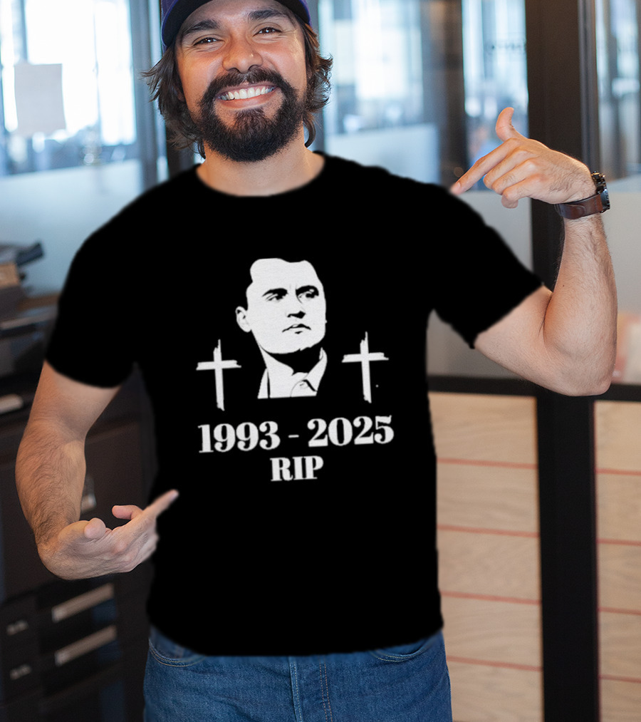 Charlie Kirk Rip 1993 2025 Memorial T-Shirt