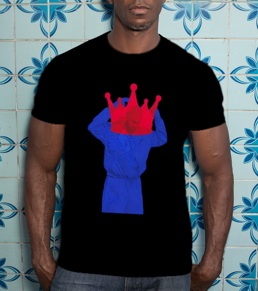 LeBron James NBA Finals 76ers King And Crown T-Shirt