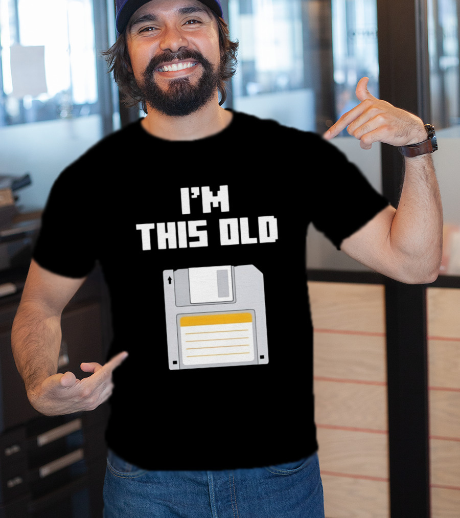 I'm This Old Floppy Disk T-Shirt