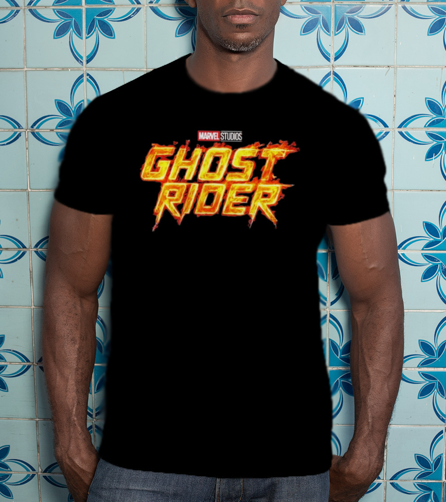 Marvel Studios Ghost Rider Flaming T-Shirt